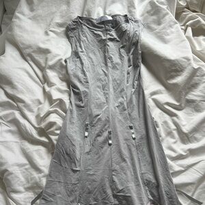 Buci Heiress Dress, Slate, Size Small